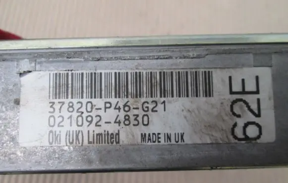 Honda Accord Engine control unit/module ECU