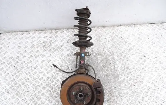 Front wheel hub spindle knuckle