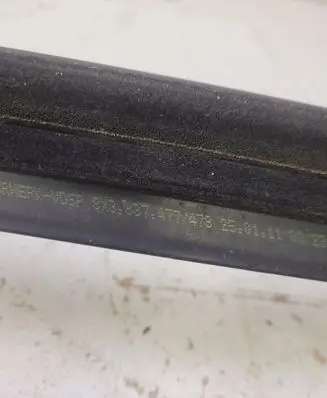 Audi A1 Rear bumper trim bar molding 8X3837478