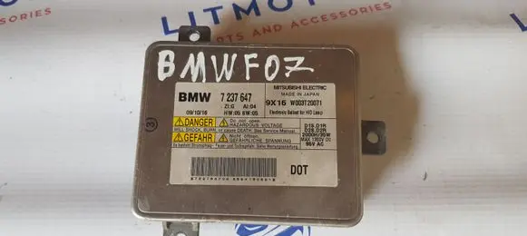 BMW 5 F10 F11 Headlight ballast module Xenon 7237647