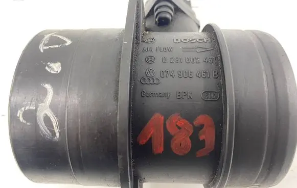 Audi A6 S6 C6 4F Mass air flow meter 074906461B