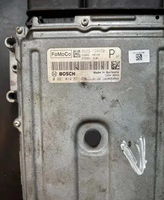 Jaguar XF X250 Engine control unit/module 9X2Q12A650p 0281014671