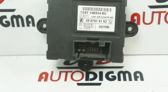 Ford Mondeo MK IV Door control unit/module 7G9T14B534