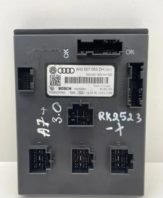 Audi A7 S7 4G Comfort/convenience module 4H0907063DH 4H0907063AH F005V01543