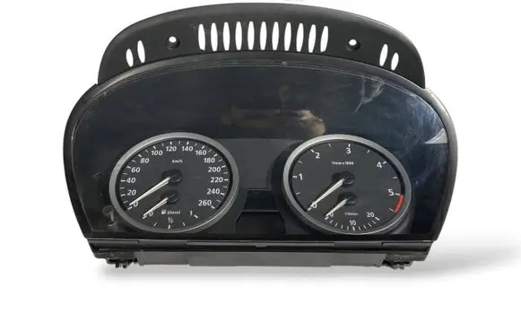 BMW 5 E60 E61 Speedometer (instrument cluster) 6945633 62116945633
