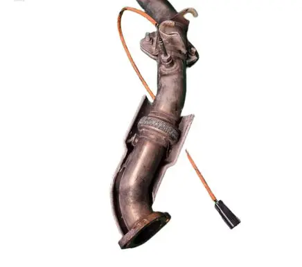 Jaguar XF X250 Exhaust gas pipe 9X235E212AC