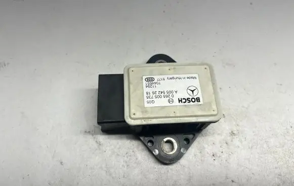 Mercedes-Benz E W212 ESP acceleration yaw rate sensor A0055422618