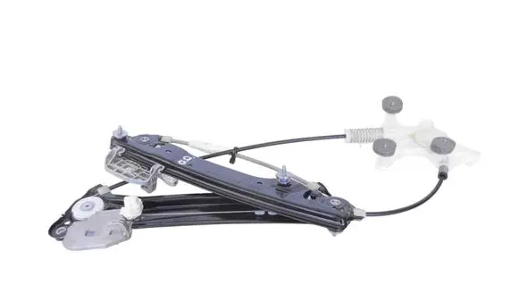 Rear window lifting mechanism without motor