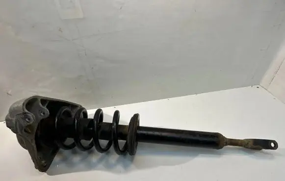 Front shock absorber with coil spring