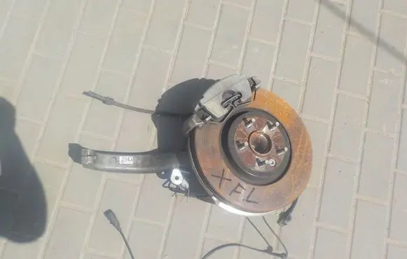 Jaguar XF X260 Front wheel hub spindle knuckle GX633K186BB