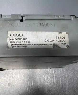 CD/DVD changer