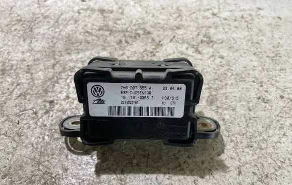 Volkswagen Golf V ESP acceleration yaw rate sensor 7H0907655A DC78D23YAA 10170103663