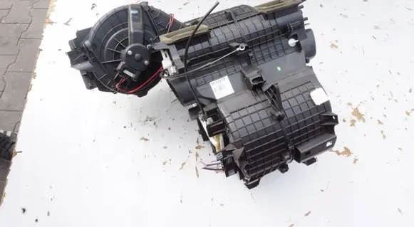 Interior heater climate box assembly