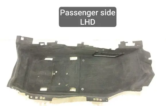 Porsche Cayman 981 Front floor carpet liner 98155101104