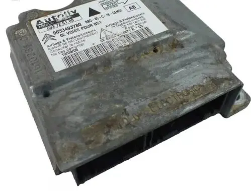 Citroen C4 I Airbag control unit/module 9653493780 603726100