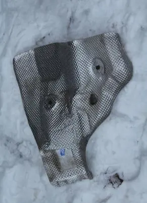 Audi A4 S4 B9 Heat shield in engine bay 8W2804163G