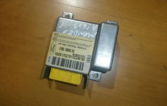 Ford Mondeo MK II Airbag control unit/module 97BG14B056DD 502617527012CDW162