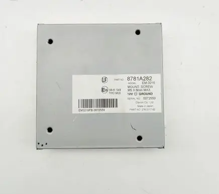 Mitsubishi Outlander Video control module 8781A282 10R0513499