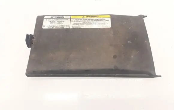 Fuse box cover