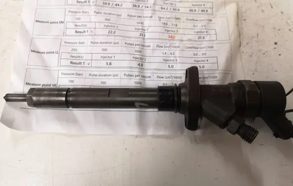 Peugeot 406 Fuel injector 0445110036