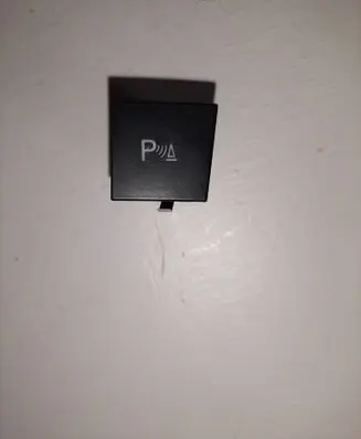 Volkswagen PASSAT B6 Parking (PDC) sensor switch 3C0927122B