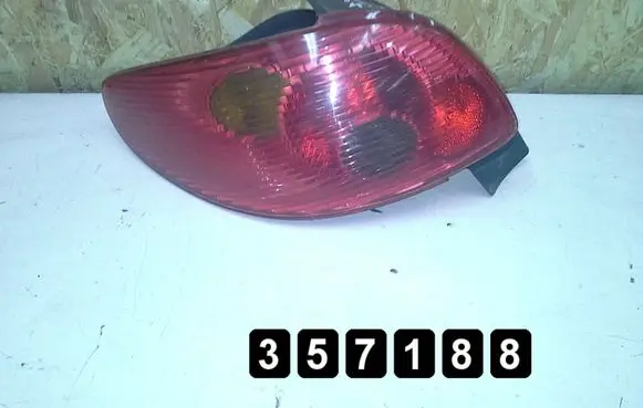 Peugeot 206 Rear/tail lights