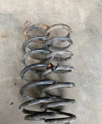 Rear coil spring