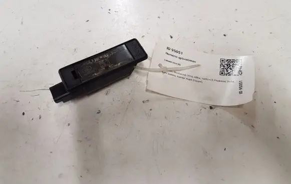 Citroen DS3 Number plate light A045496