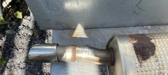 Peugeot 207 Rear muffler/silencer tail pipe PSA4253