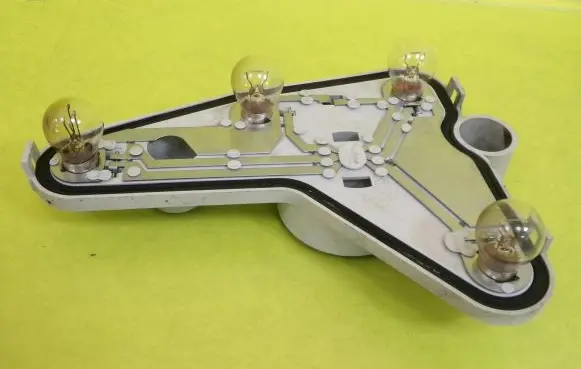 Ford Focus Tail light bulb cover holder