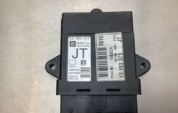 Opel Signum Door control unit/module 13193371 360572197 5WK46008D