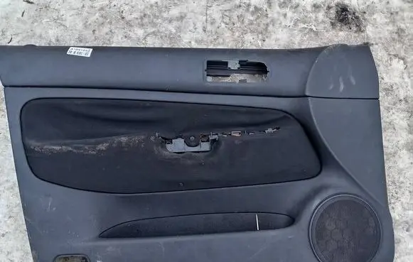 Front door card panel trim