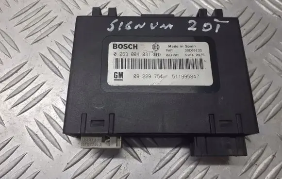 Opel Signum Parking PDC control unit/module 09229754
