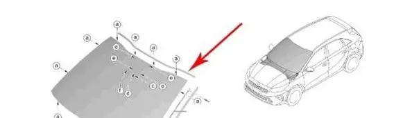 KIA Xceed Windshield trim 86130j7000