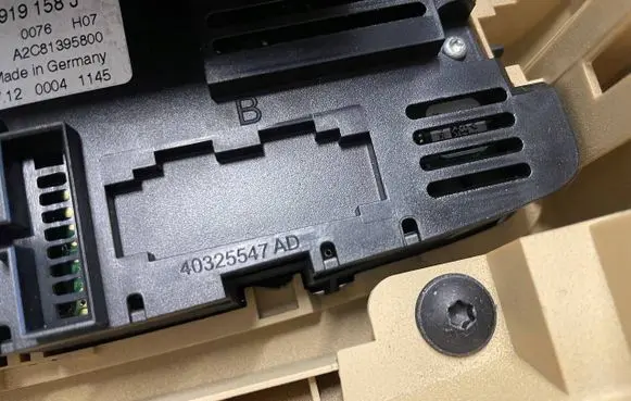 Audi A6 S6 C7 4G Climate control unit 4G0919158J 40325547D A2C81395800