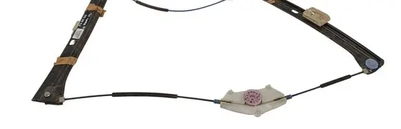 Volkswagen Touran III Front door manual window regulator 5TA837462
