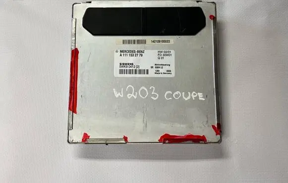 Mercedes-Benz C W203 Engine control unit/module A1111532779 5WK90412