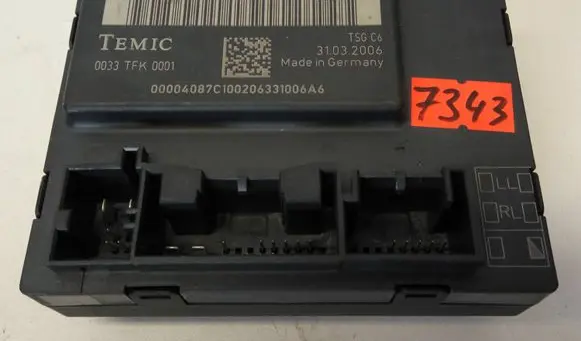 Audi A6 S6 C6 4F Door control unit/module 4F0959794F