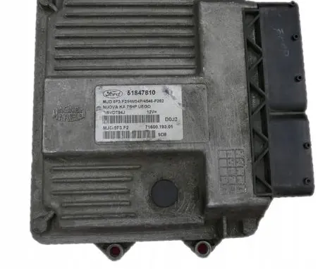 Ford Ka Engine control unit/module 51847810 MJD6F3F2