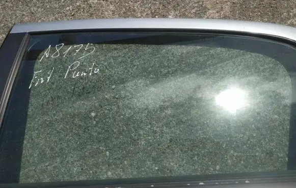 Fiat Punto (188) Rear door window glass