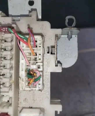 Nissan Navara D40 Fuse box set