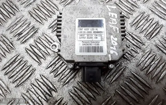 LED ballast control module