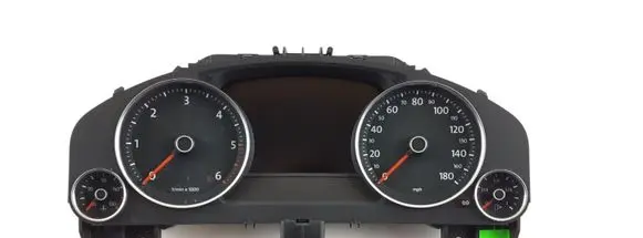 Volkswagen Touareg II Speedometer (instrument cluster) 7P6920982S 0263677132