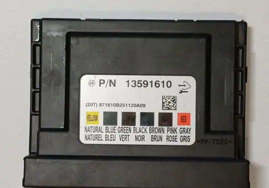 Opel Astra J Comfort/convenience module 13591610