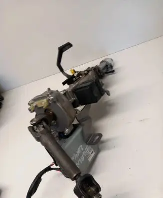 Steering wheel axle set
