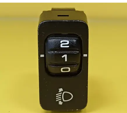 Mitsubishi Lancer Headlight level height control switch