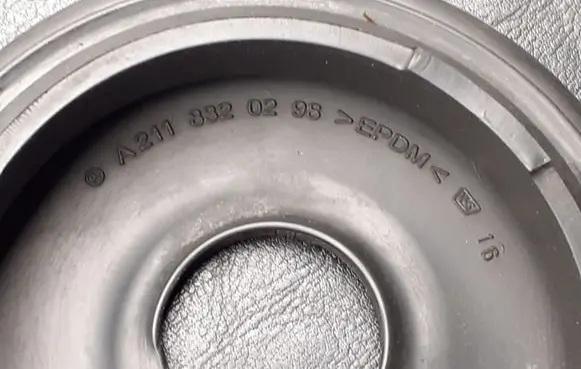 Engine compartment rubber