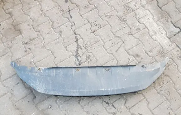 Skoda Fabia Mk2 (5J) Front bumper lip 