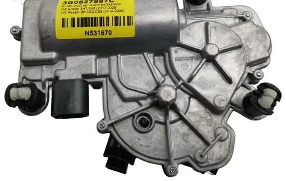 Volkswagen PASSAT B8 Tailgate/trunk/boot lift motor 3G0827887C