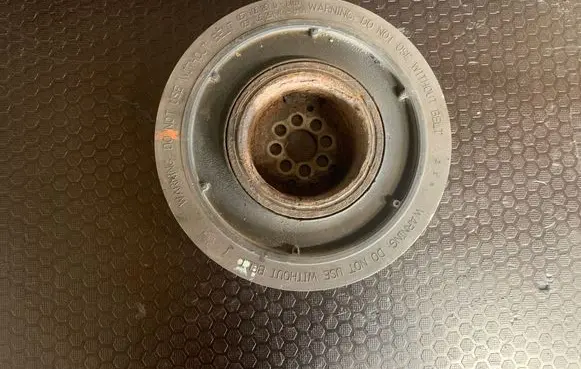 Audi A6 S6 C6 4F Crankshaft pulley 059105251AD 057105251D